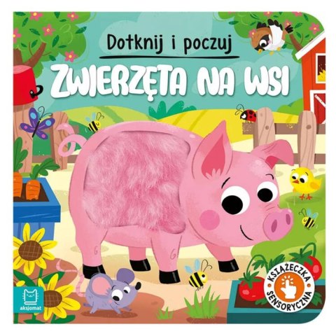 Dotknij i poczuj Zwierzęta na wsi książeczka sensoryczna KS0907