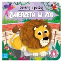 Dotknij i poczuj Zwierzęta w zoo książeczka sensoryczna KS0908