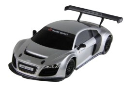 Auto R/C 1:24 Zdalnie Sterowane Sportowe AUDI R8 LMS Srebrne