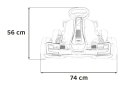 Pojazd Gokart Audi z Funkcją Driftu Czarny