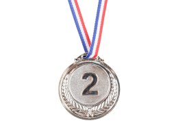 Srebrny Medal Drugiee Miejsce Nagroda Trofeum Cynkowy 6,5cm