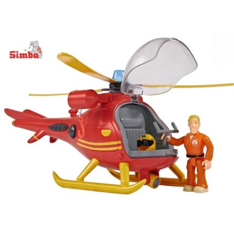 Simba HELIKOPTER RATUNKOWY Strażak Sam z dźwiękiem i światłem