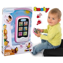 SMOBY Cotoons Różowy Smartfon Telefon