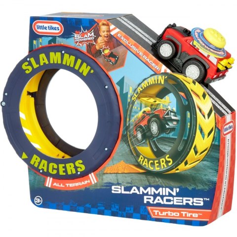 Little Tikes Zestaw Kaskaderski z Autem Slammin' Racers