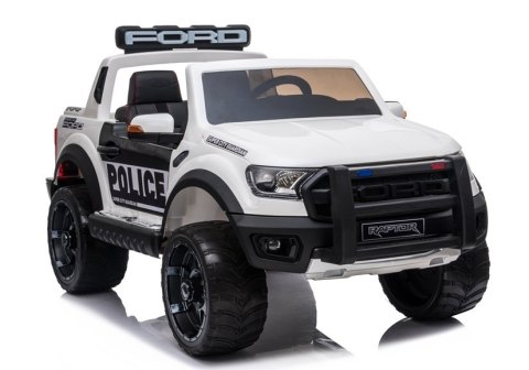 Auto na Akumulator Ford Ranger Raptor Police DK-F150RP Biały