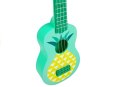 Ukulele Gitara Zielona Ananas Struny 53cm