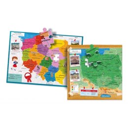 Odkrywamy Polskę Edukacyjna układanka puzzle Clementoni